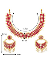 Stones Chic Necklace Set – Trendy Fashion Jewellery by Peora

