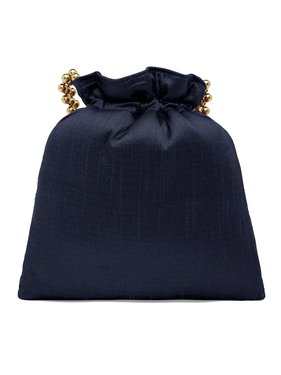 Shine On Studded Stone Potli Bag