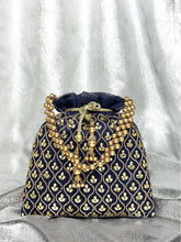 Shine On Studded Stone Potli Bag