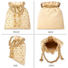 Stone Potli Bag – Handcrafted Embellished Bags for Occasions | Peora