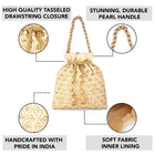 Stone Potli Bag – Handcrafted Embellished Bags for Occasions | Peora