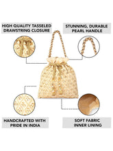 Stone Potli Bag – Handcrafted Embellished Bags for Occasions | Peora