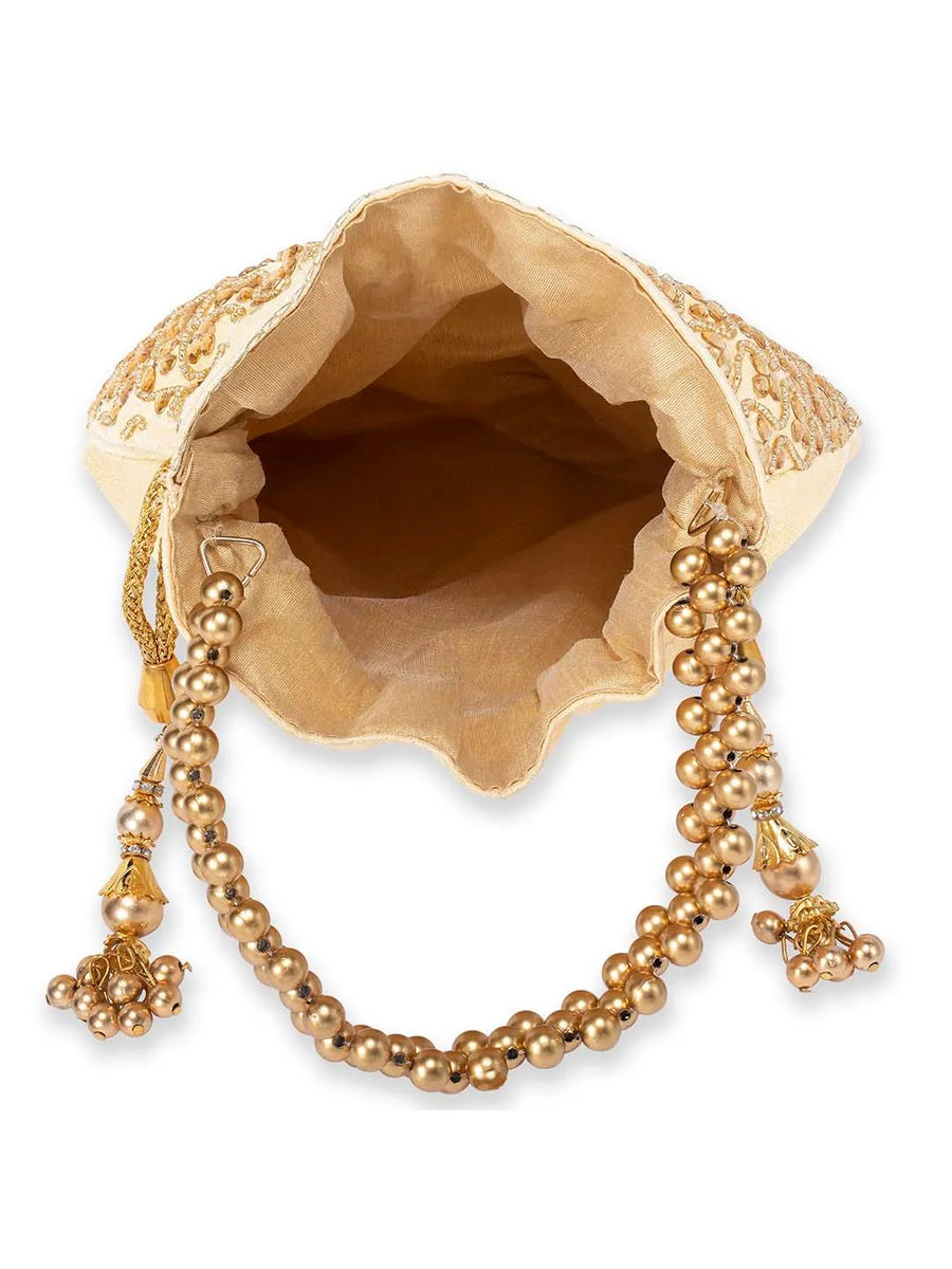 Stone Potli Bag – Handcrafted Embellished Bags for Occasions | Peora