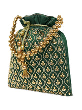 Shine On Studded Stone Potli Bag
