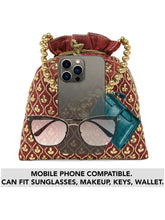 Shine On Studded Stone Potli Bag