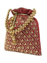Shine On Studded Stone Potli Bag