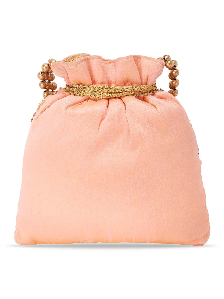 Shine On Studded Stone Potli Bag