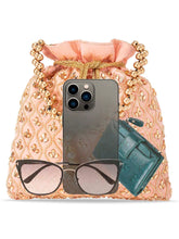 Shine On Studded Stone Potli Bag