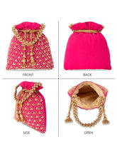 Shine On Studded Stone Potli Bag