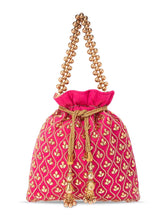 Shine On Studded Stone Potli Bag