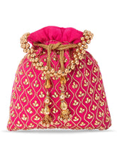 Shine On Studded Stone Potli Bag