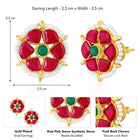 Radiance Stud Earrings | Peora Classic Everyday Jewellery

