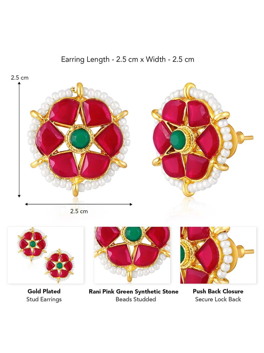 Radiance Stud Earrings | Peora Classic Everyday Jewellery

