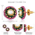 Elegant Bloom Earrings | Peora Floral Inspired Jewellery

