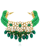 Crown Choker Set by Peora – Regal Elegance for Special Occasions