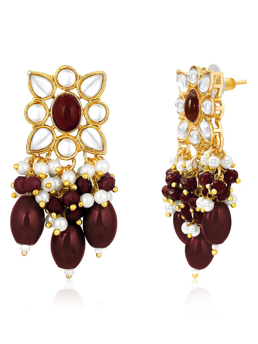 Crown Choker Set by Peora – Regal Elegance for Special Occasions