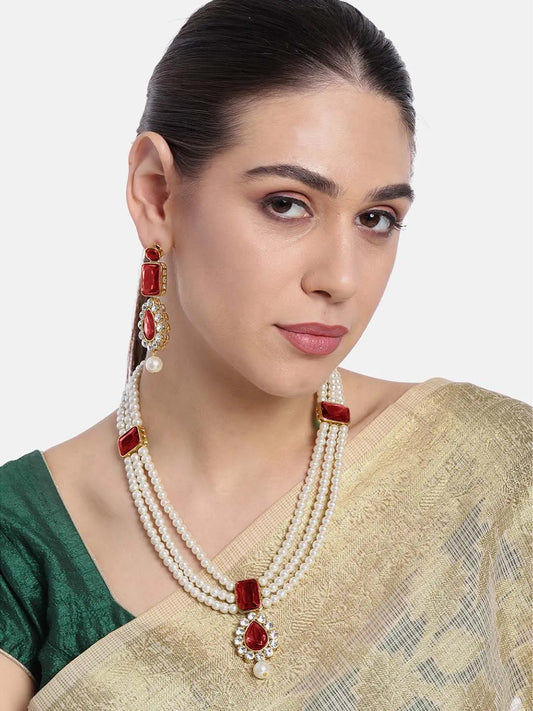 Regal Necklace Set by Peora | Royal Touch Fashion Jewellery

