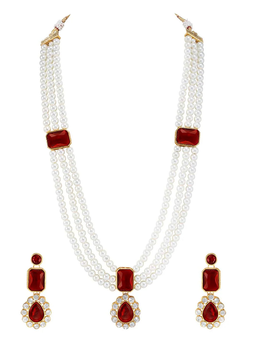Regal Necklace Set by Peora | Royal Touch Fashion Jewellery


