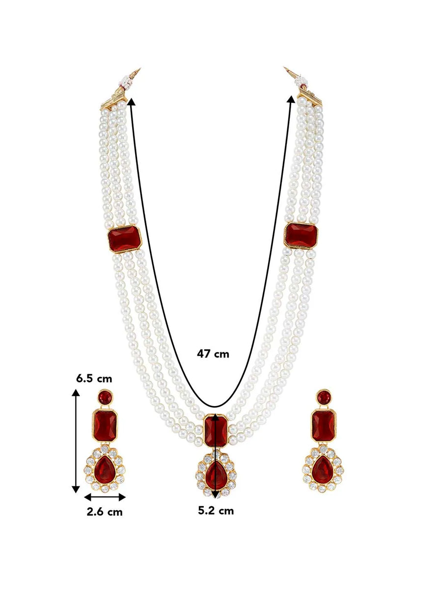 Regal Necklace Set by Peora | Royal Touch Fashion Jewellery

