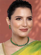 Stones Necklace Set by Peora | Elegant Stone-Studded Fashion Jewellery

