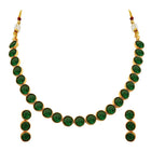 Stones Necklace Set by Peora | Elegant Stone-Studded Fashion Jewellery

