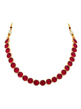 Stones Necklace Set by Peora | Elegant Stone-Studded Fashion Jewellery

