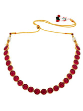 Stones Necklace Set by Peora | Elegant Stone-Studded Fashion Jewellery

