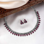 Stone Necklace Set – Elegant Handcrafted Jewellery Designs | Peora