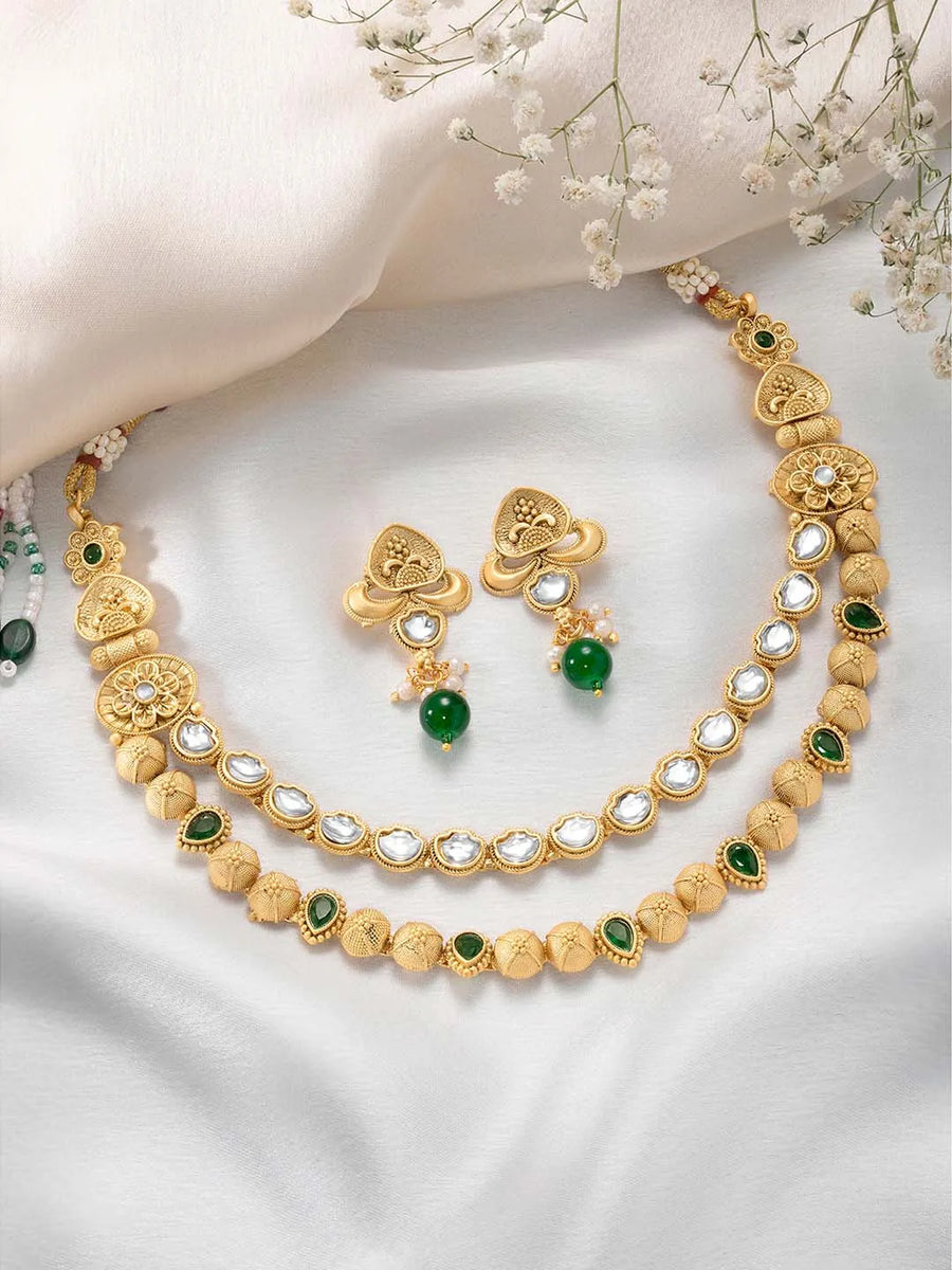 Necklace Set – Elegant Handcrafted Jewellery for Women | Peora