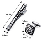 Tie Pin Cufflinks by Peora | Elegant Fashion Accessories for Men

