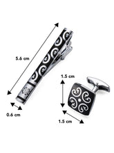 Tie Pin Cufflinks by Peora | Elegant Fashion Accessories for Men

