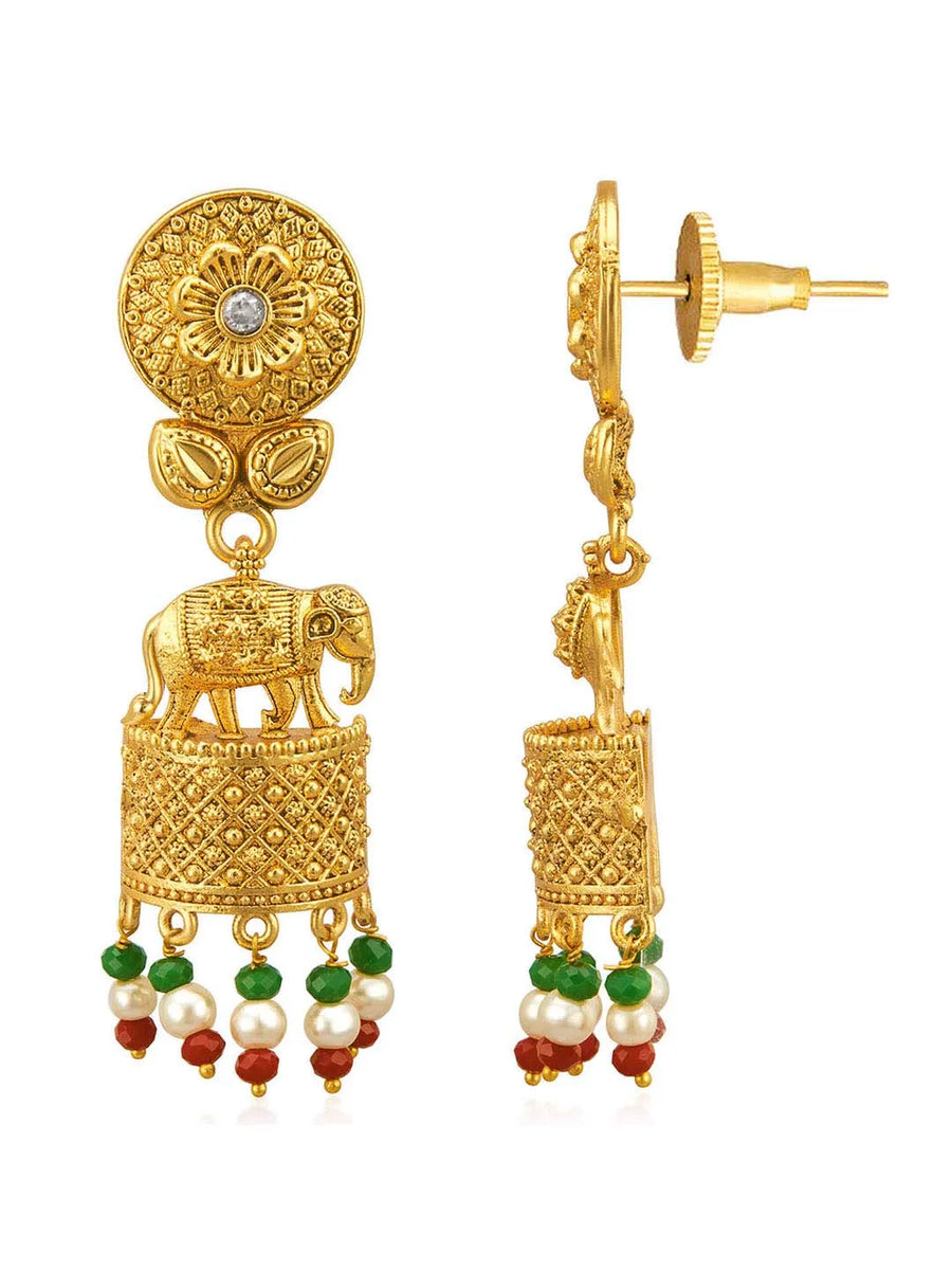 Elephant Choker Set by Peora | Unique Ethnic Fashion Jewellery

