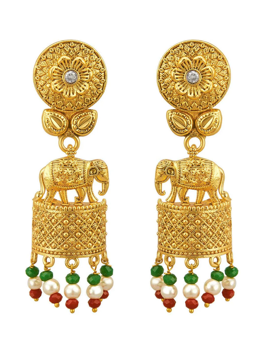 Elephant Choker Set by Peora | Unique Ethnic Fashion Jewellery

