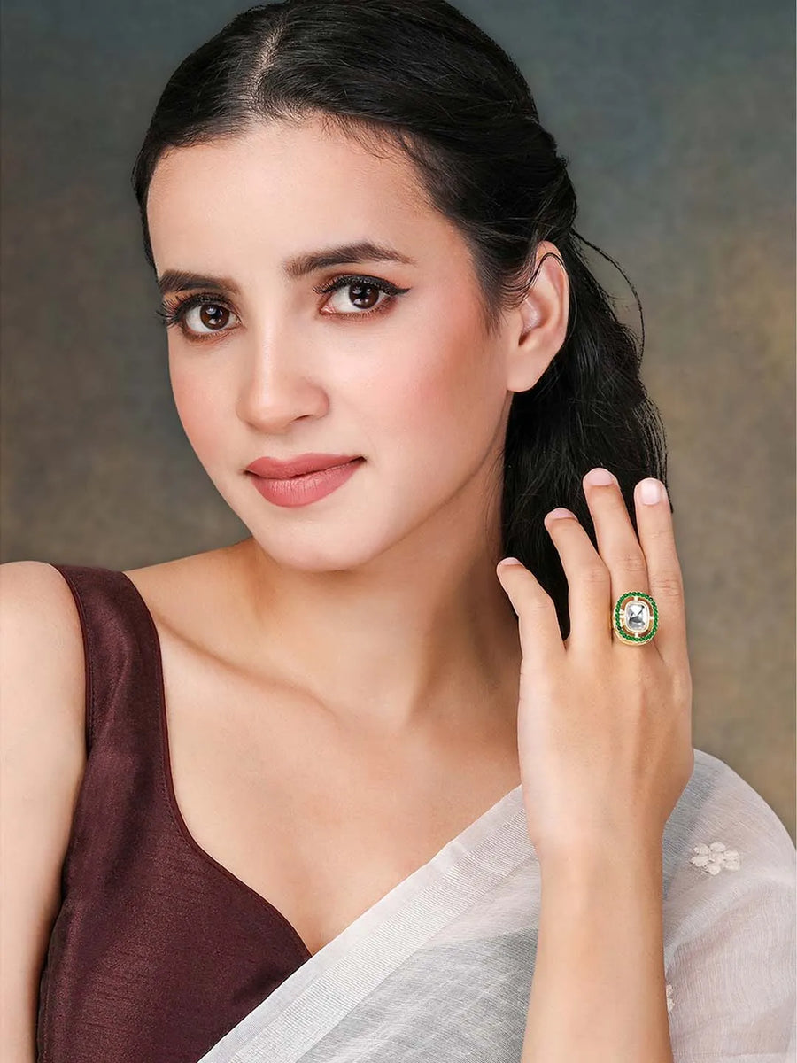 Sparkle Statement Ring | Dazzling Fashion Ring by Peora

