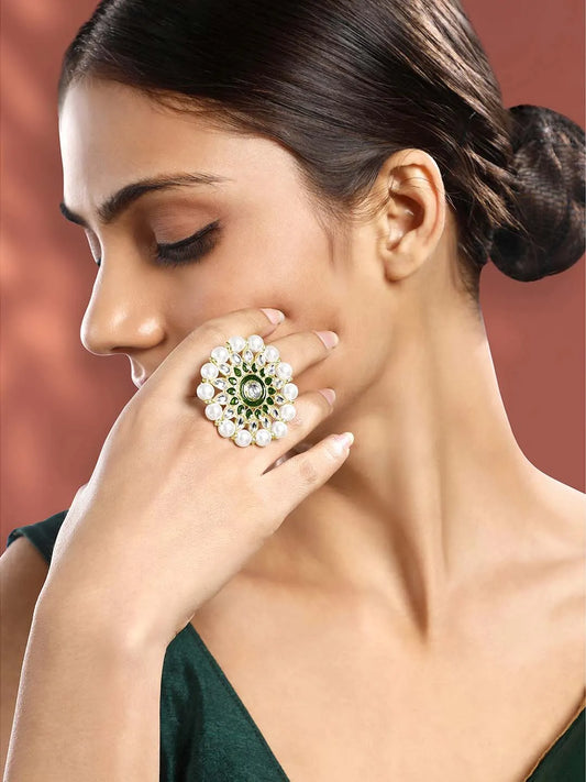 Fern Fantasy Ring | Nature-Inspired Elegance by Peora


