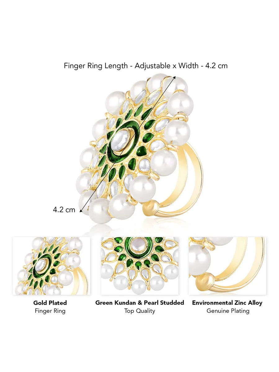 Fern Fantasy Ring | Nature-Inspired Elegance by Peora

