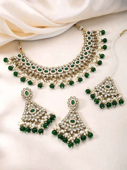 Bliss Necklace Set by Peora – Elegant Sparkle for Every Occasion