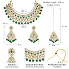 Bliss Necklace Set by Peora – Elegant Sparkle for Every Occasion