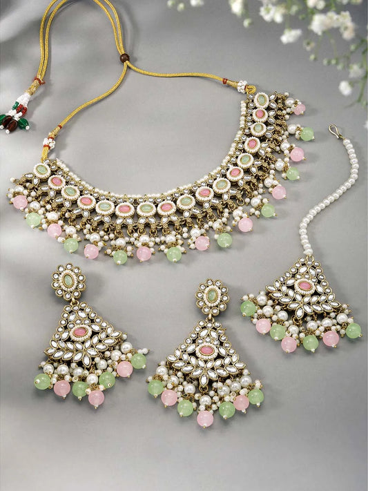 Bliss Necklace Set by Peora – Elegant Sparkle for Every Occasion