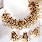 Meenakari Necklace Set | Vibrant Traditional Jewellery by Peora


