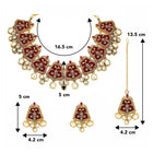 Meenakari Necklace Set | Vibrant Traditional Jewellery by Peora

