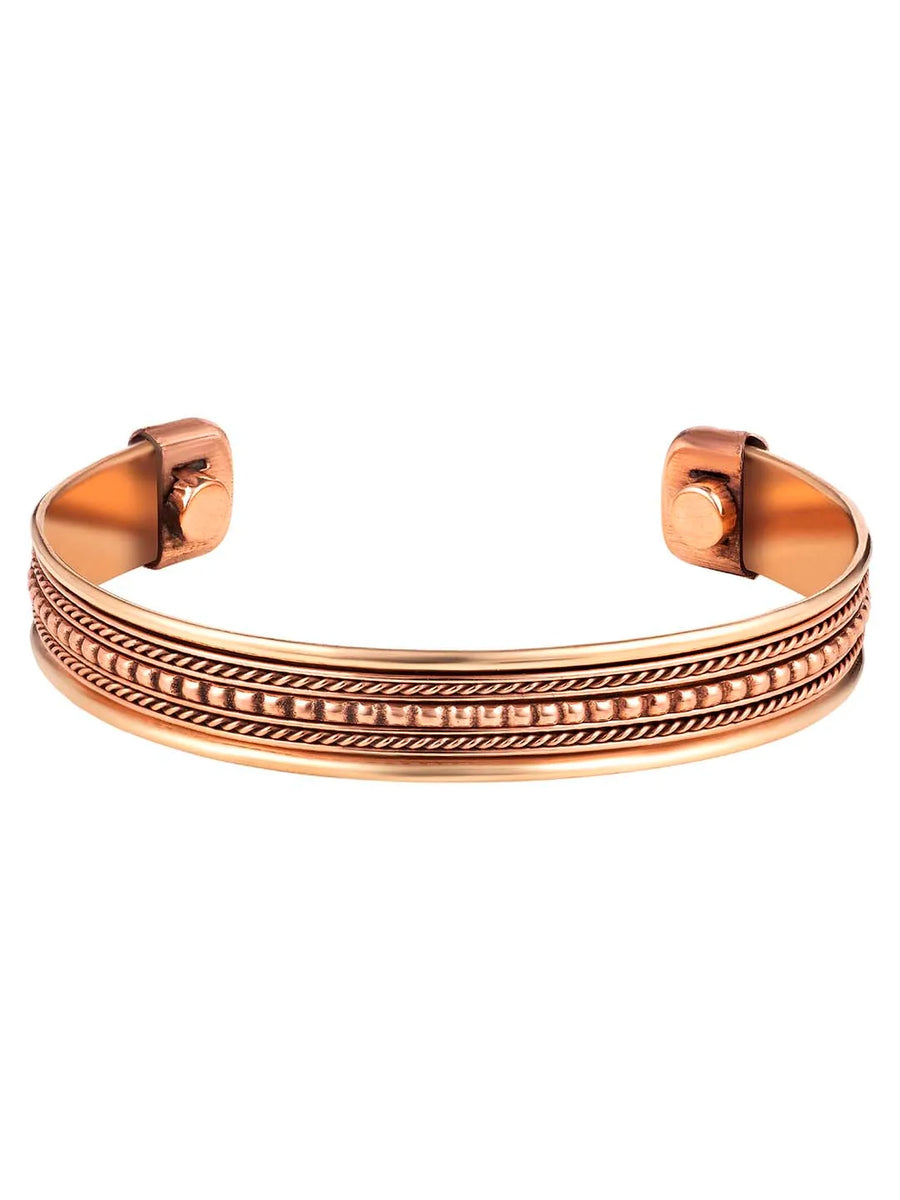 3 Metal Cuff Bracelet – Bold & Stylish Jewellery | Peora