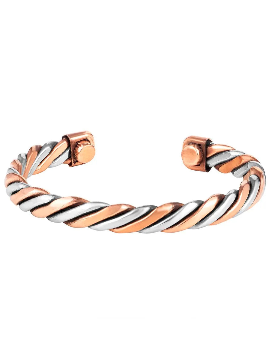 3 Metal Cuff Bracelet – Bold & Stylish Jewellery | Peora