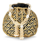 Sequin Potli Bag by Peora | Sparkling Ethnic Fashion Accessory


