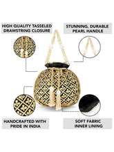 Sequin Potli Bag by Peora | Sparkling Ethnic Fashion Accessory

