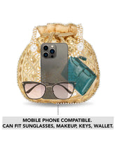 Sequin Potli Bag by Peora | Sparkling Ethnic Fashion Accessory

