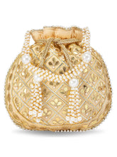Sequin Potli Bag by Peora | Sparkling Ethnic Fashion Accessory

