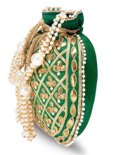 Sequin Potli Bag by Peora | Sparkling Ethnic Fashion Accessory

