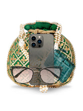 Sequin Potli Bag by Peora | Sparkling Ethnic Fashion Accessory

