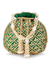 Sequin Potli Bag by Peora | Sparkling Ethnic Fashion Accessory

